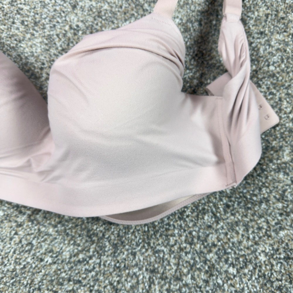 Soma Enbliss Wireless Bra 38D Blush Pink Smooth Comfort Adjustable Straps 79984 - Picture 6 of 6